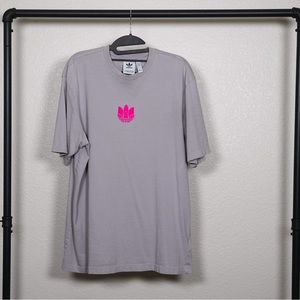 Adidas Originals Gray Trefoil T-Shirt